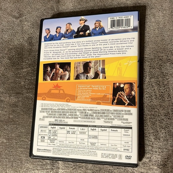 Catch Me If You Can - DVD Movie - Picture 2 of 6